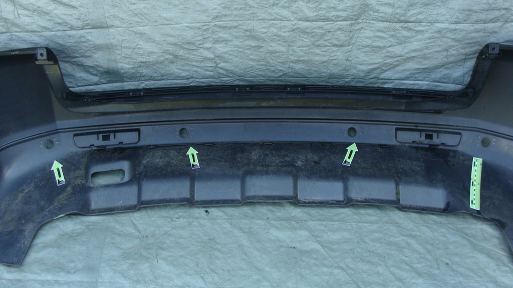 фото №14, Land rover freelander 2 ii 06-14 rok бампер задняя pod pdc 6h52-17775-b