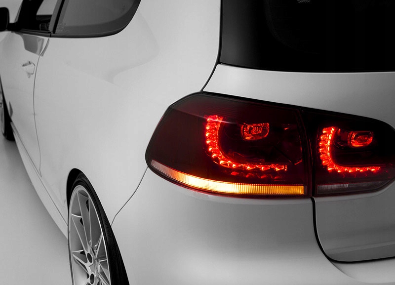 фото №11, Vw golf 6 vi mk6 лампи світлодіодний задня задні led black gti look чорні +безкоштовно