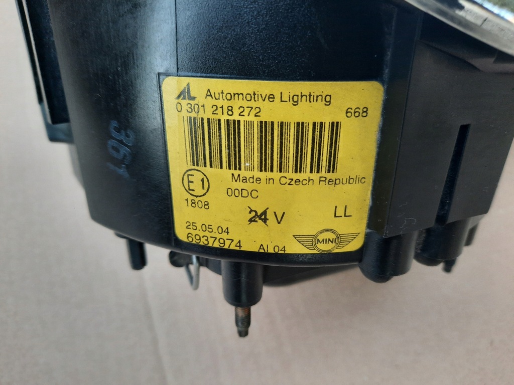 фото №6, Лампа фара mini cooper r50 r52 r53 lift ксенон ксенон