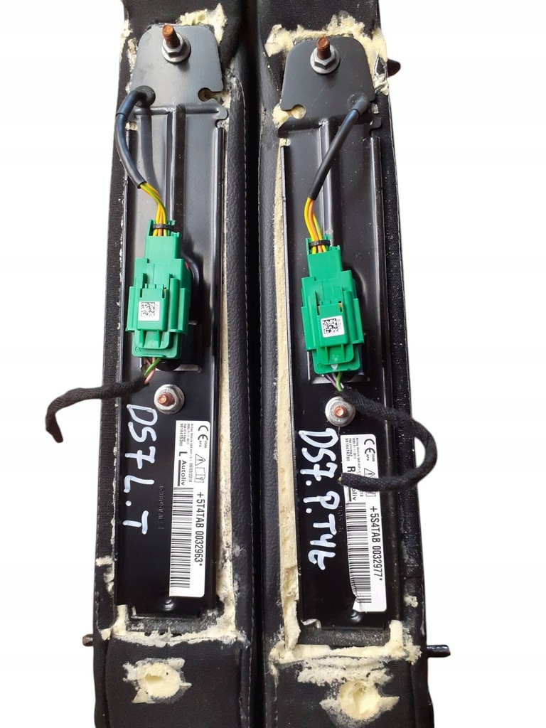 фото №16, Citroen ds7 crossback 2019 сиденья / заднее сиденье / комплект / сиденье