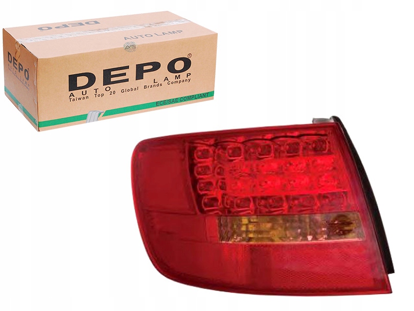 фото №1, Лампа задня комбінована audi a6 avant c6 led p21w 05
