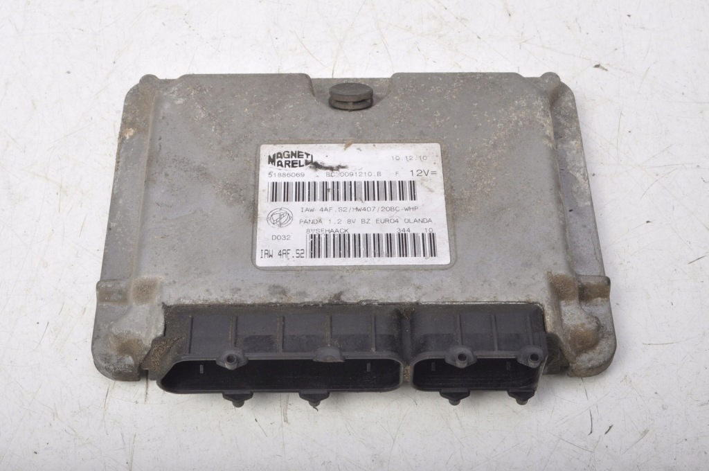 фото №1, Panda ii 1.2 b блок управления двигателя 51886069 iaw4afs2