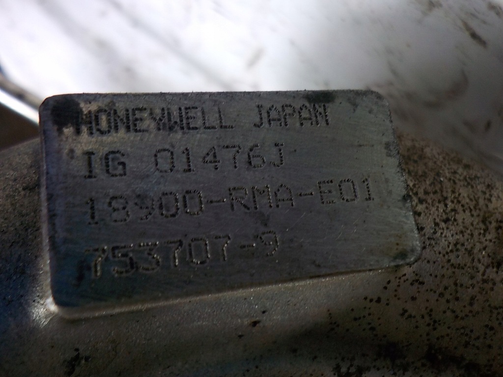 фото №7, Honda cr-v iii 2.2 i-ctdi турбонагнетатель турбина 18900-rma-e01