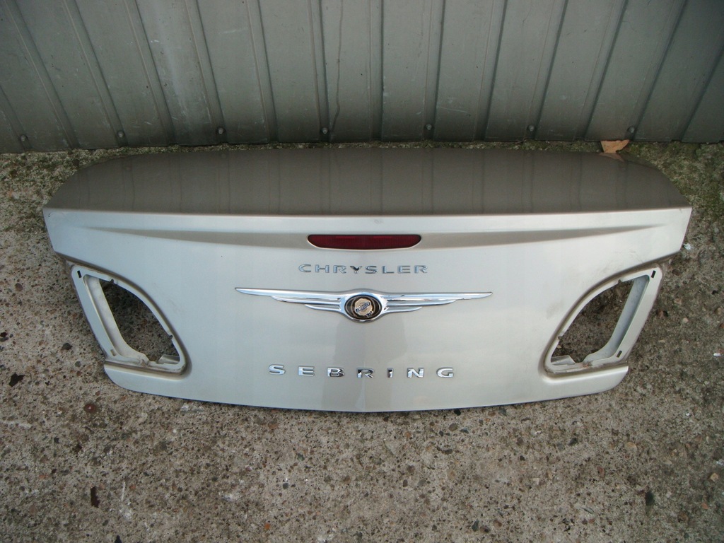 фото №1, Sebring iii 3 06-10 крышка багажника задняя