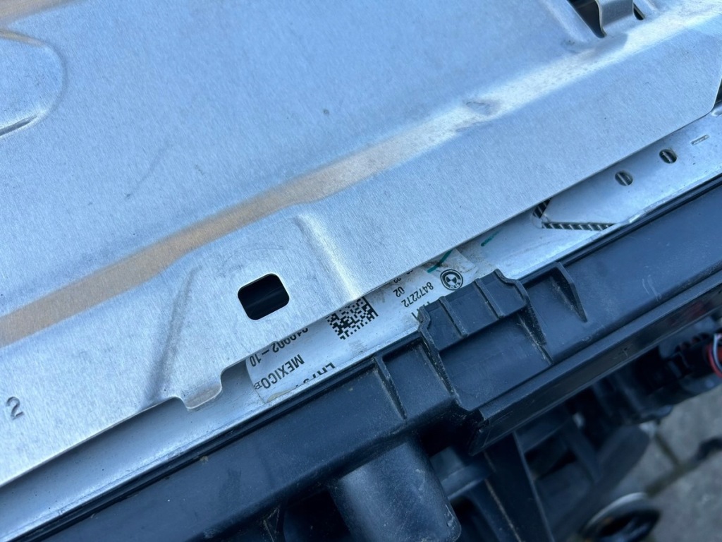 фото №11, Bmw x3 g01 x4 g02 lci lift pas передний 2.0d усилитель балка радиатор