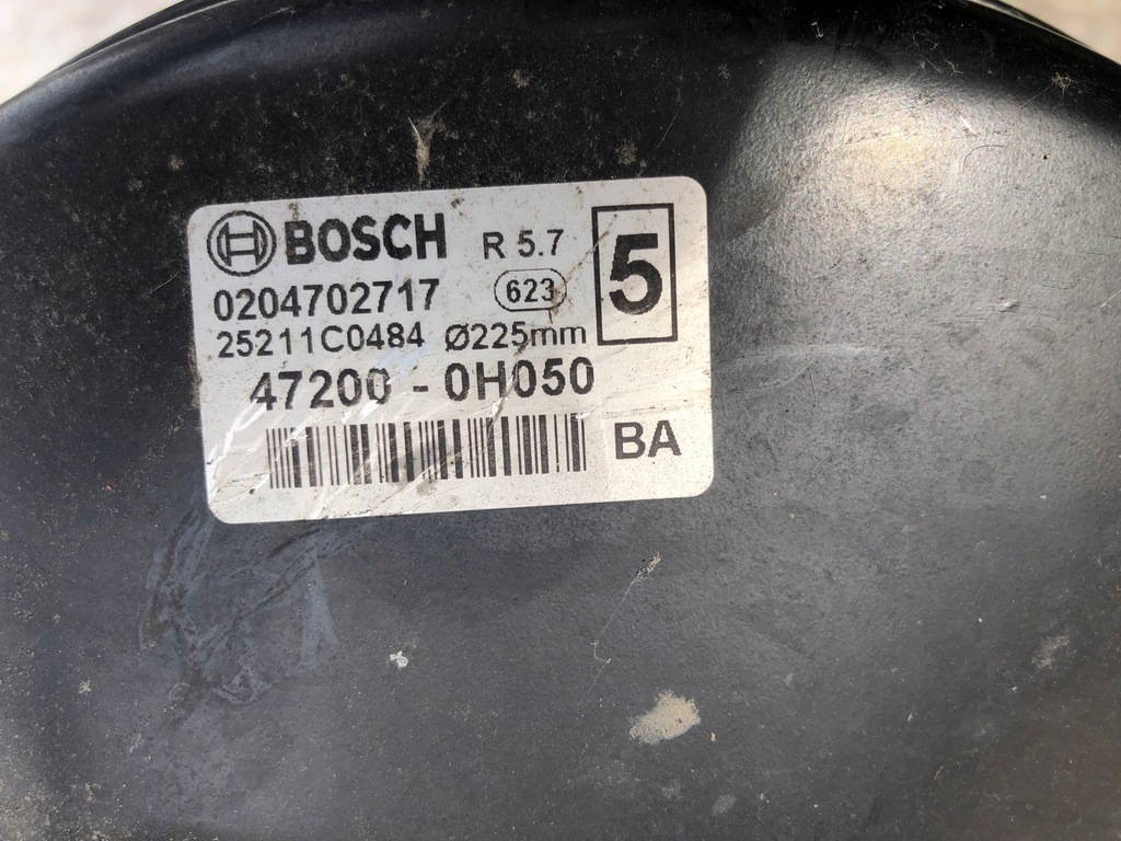 фото №5, Усилитель тормозов тормозные toyota aygo i 47200-0h050