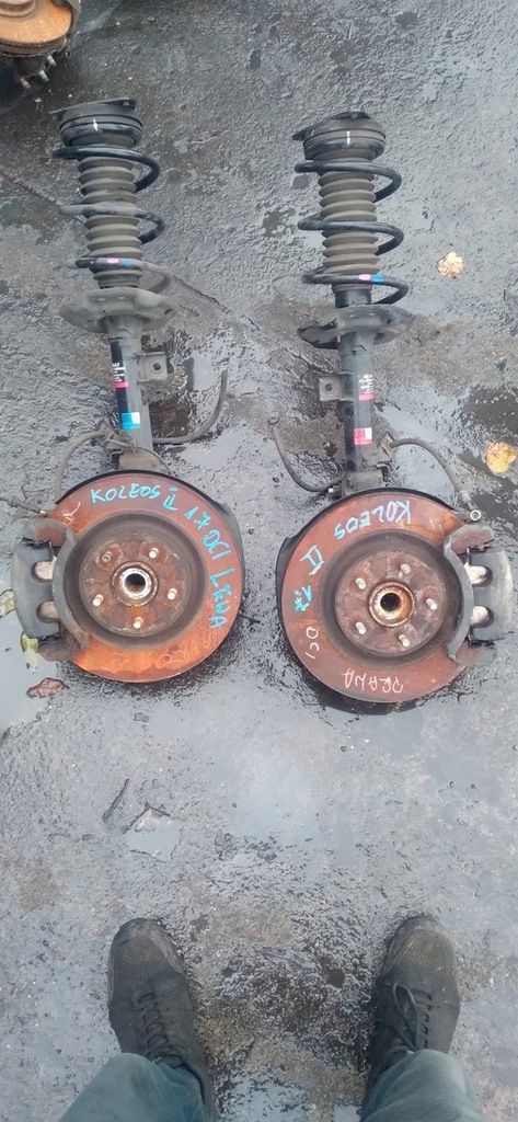 фото №1, Renault koleos ii 1.7 dci поворотний кулак амортизаторна стійка перед комплектна ліва права