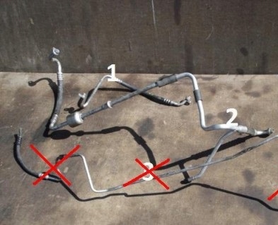 фото №1, Citroen c6 2.7 hdi шланг трубка кондиціонера