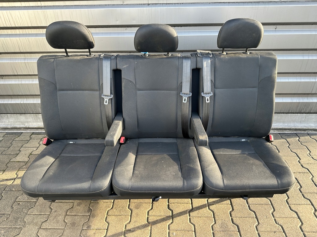 фото №1, Сидіння заднє сидіння двокабінний holenderka renault trafic