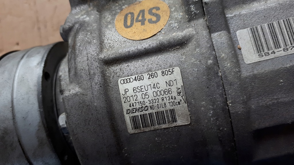 фото №5, S6 c7 4g a6 компрессор кондиционера 4.0 tfsi a7 s7