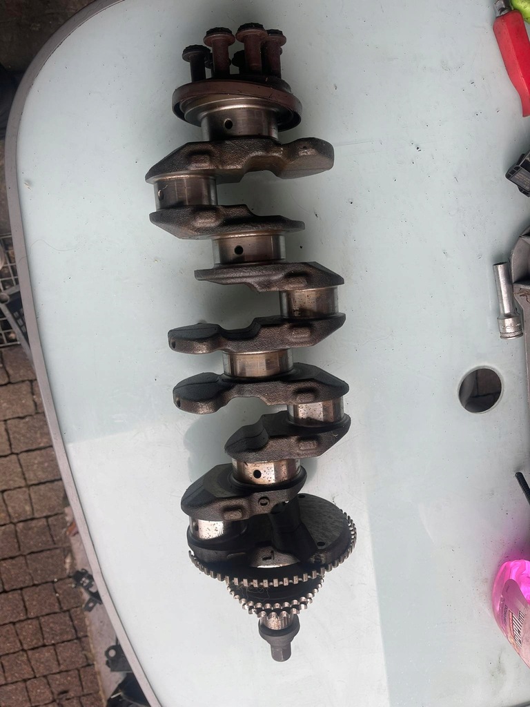 фото №1, Wał колінчастий ____honda cr-v iii 2.2i- ___n22b3____09-15r