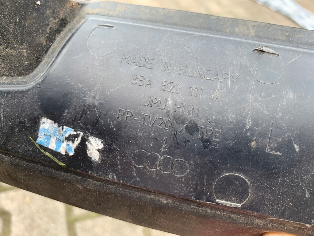 фото №5, Audi q3 83a sportback защита шумоизоляция крыла левый перед 83a821111a