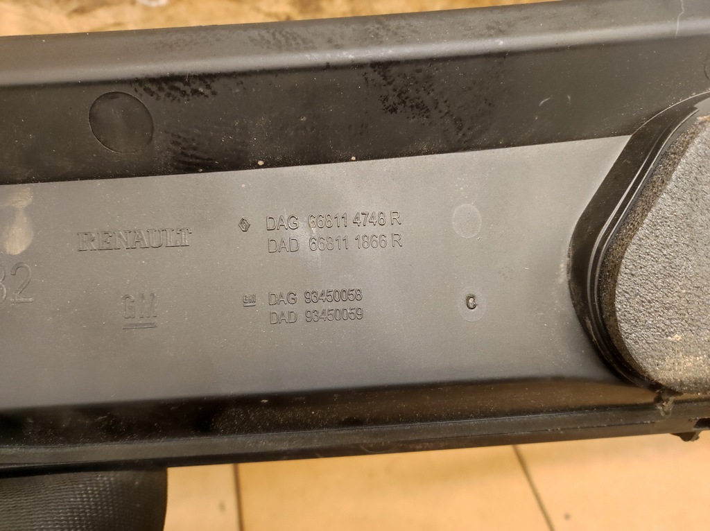 фото №11, Жабо пластиковий vivaro b trafic iii 3 eu