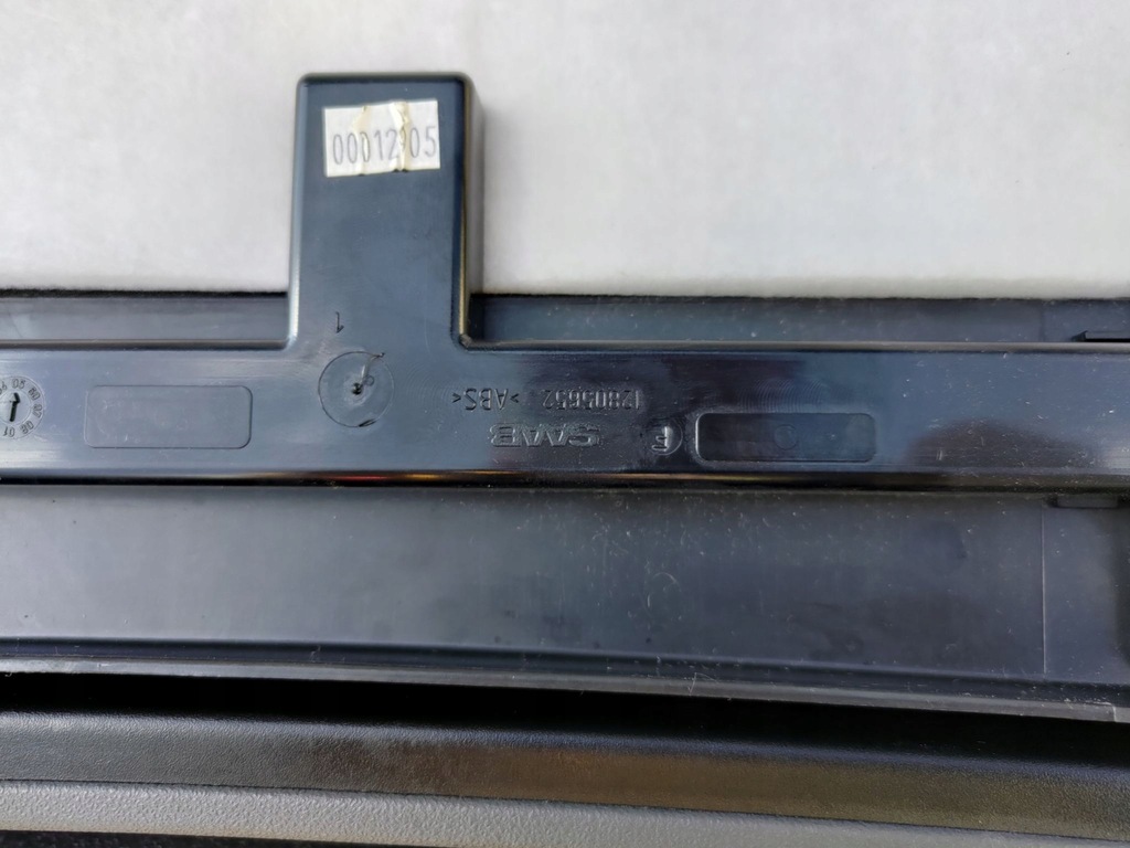 фото №7, Бардачок пасажира saab 9-3 ii 93 eu szary 12835848