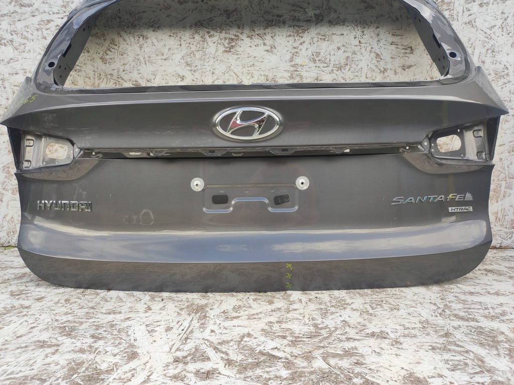 фото №8, Hyundai santa fe iv 4 кришка багажника задня багажника задня