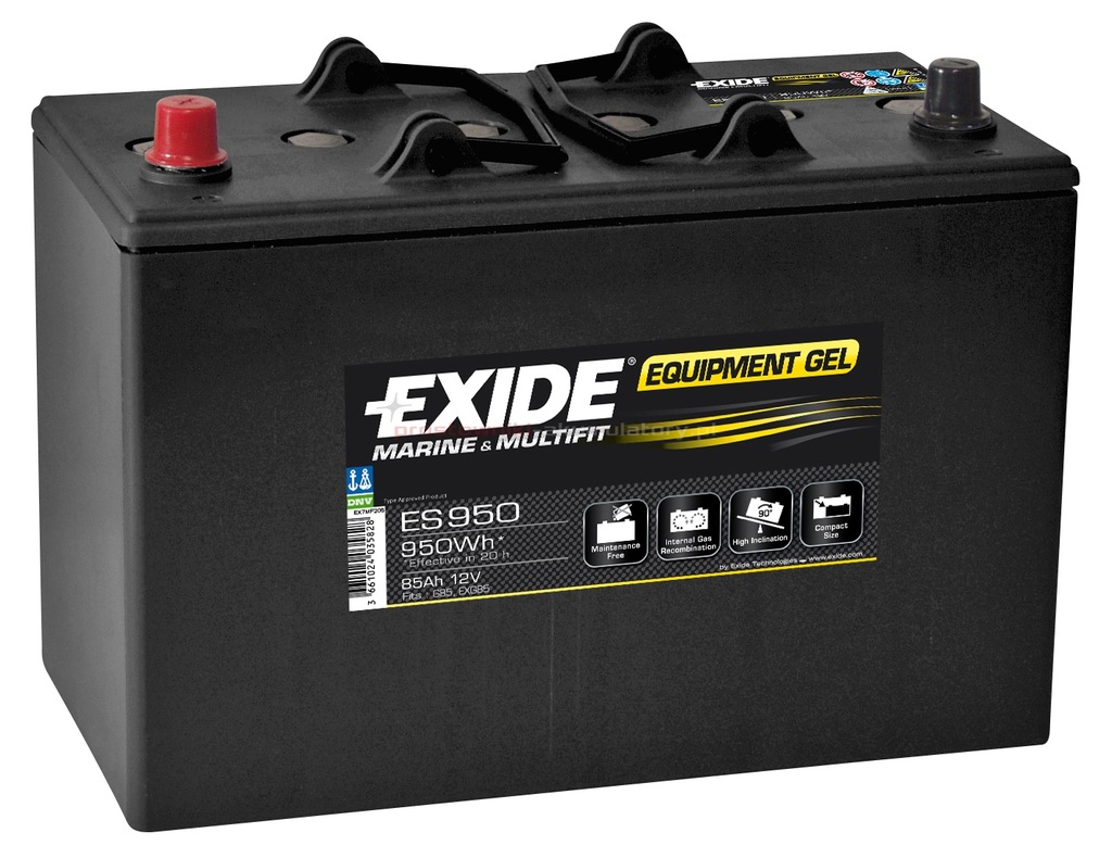 фото №5, Акумулятор exide es 950 85ah 950wh 450a