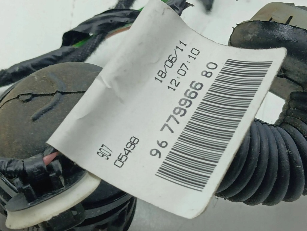 фото №5, Peugeot 508 2011 ліва сторона джгут трубопровід двері задніх