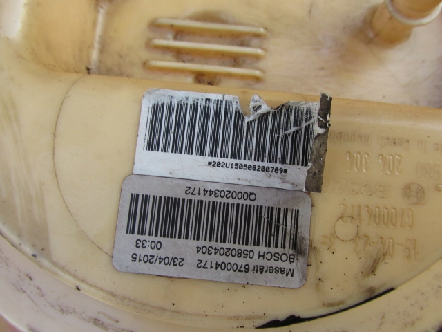 Maserati ghibli iii 3.0 d 2016r 670004172 датчик рівня пального поплавок в Україні