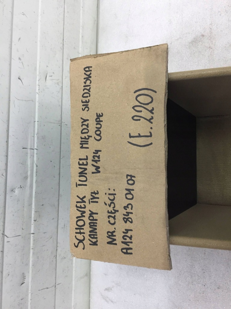 Mercedes e w124 купе тунель сидіння задній a1248430107 Зі Шроту