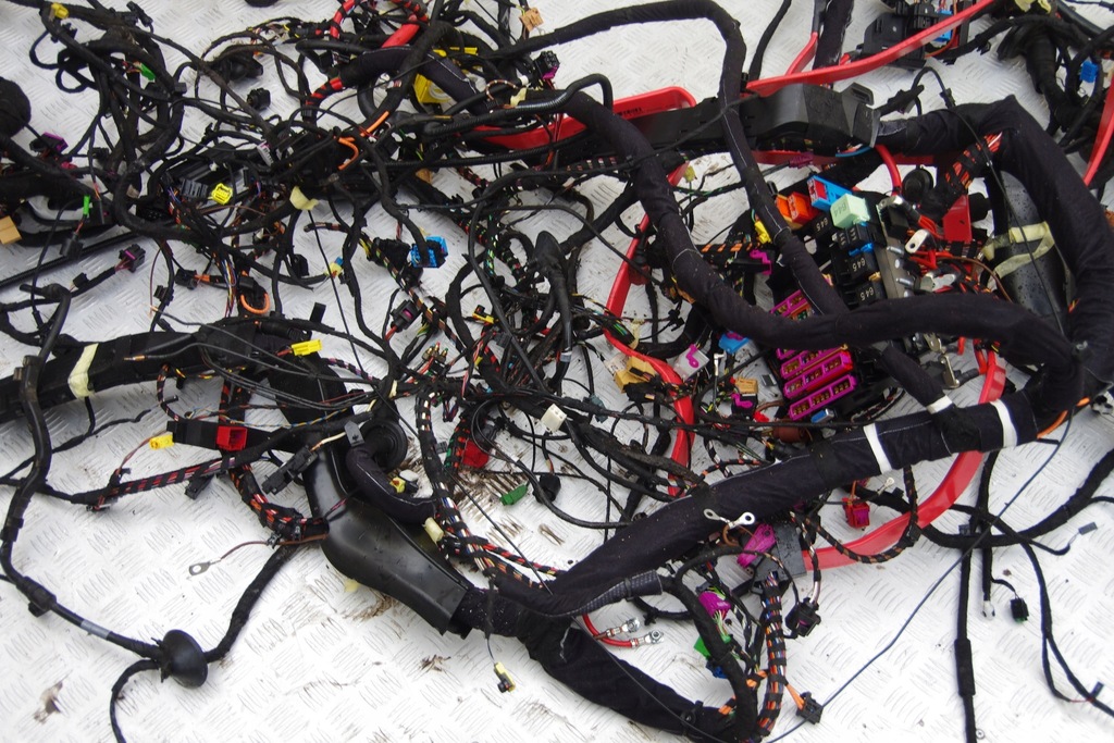 фото №6, Джгут трубопровід електропроводка салону audi a8 d4 lift long 3.0 tdi