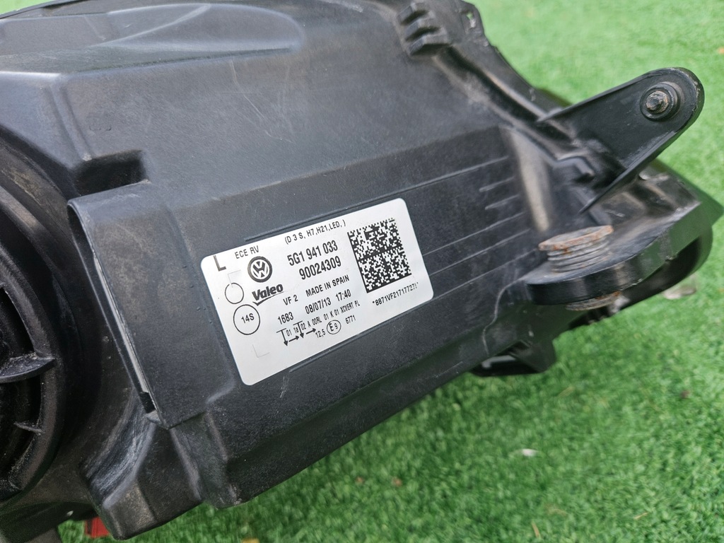 фото №14, Лампа левый перед vw golf vii 7 bi ксенон 5g1