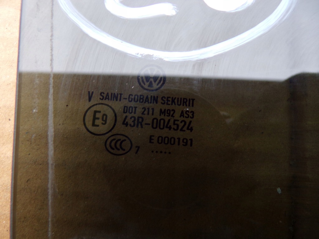 фото №5, Стекло дверь правый задняя vw t-roc 2017r. тонированная