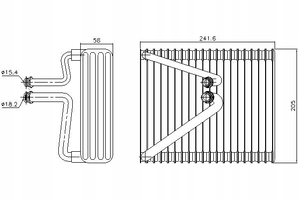 фото №14, Nissens 92206 испаритель fiat doblo 01-, punto 99-