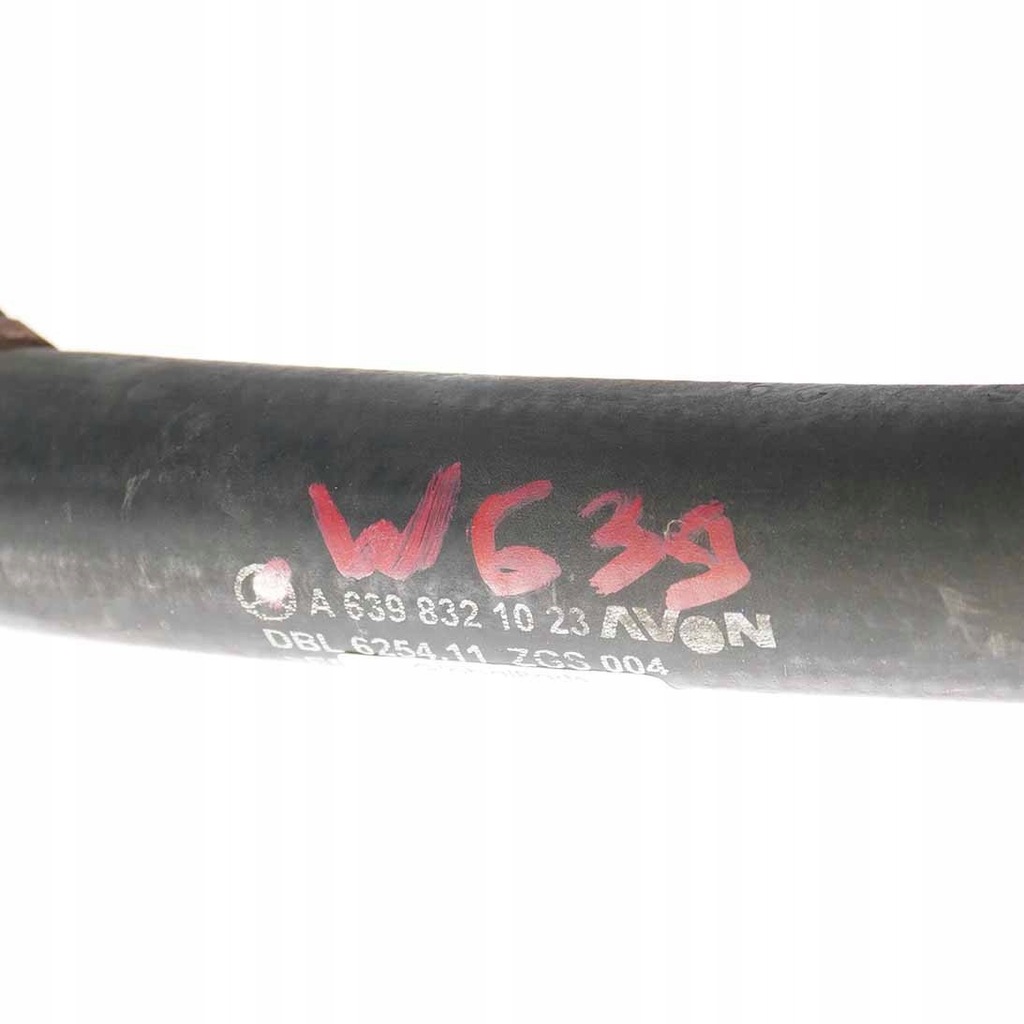 фото №9, Mercedes vito viano w639 om646 шланг wąż wody