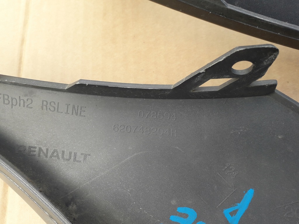 фото №5, Решётка бампера renault megane iv rs line левая