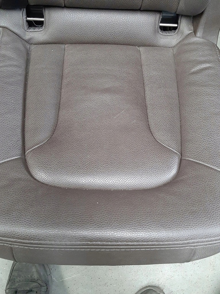 фото №3, Audi q7 2005- заднее сиденье drugi trzeci ряд кожа коричневая