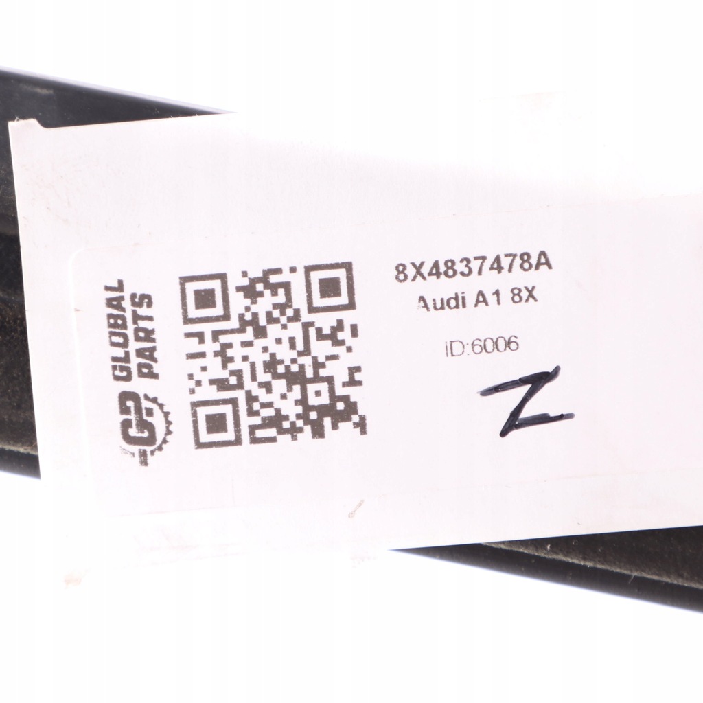 фото №12, Audi a1 8x прокладка молдинг ущільнювач правий перед 8x4837478a