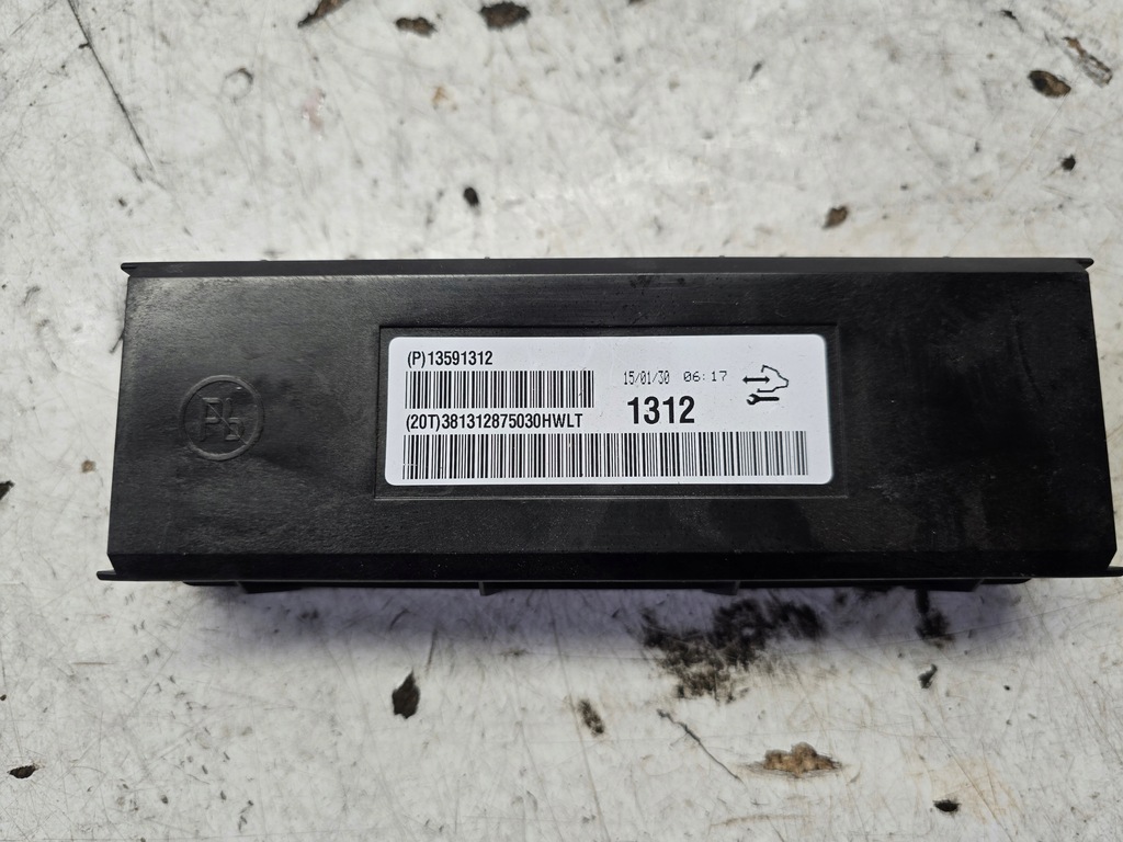 фото №1, Opel corsa e модуль блок управления обдув кондиционера 13591312