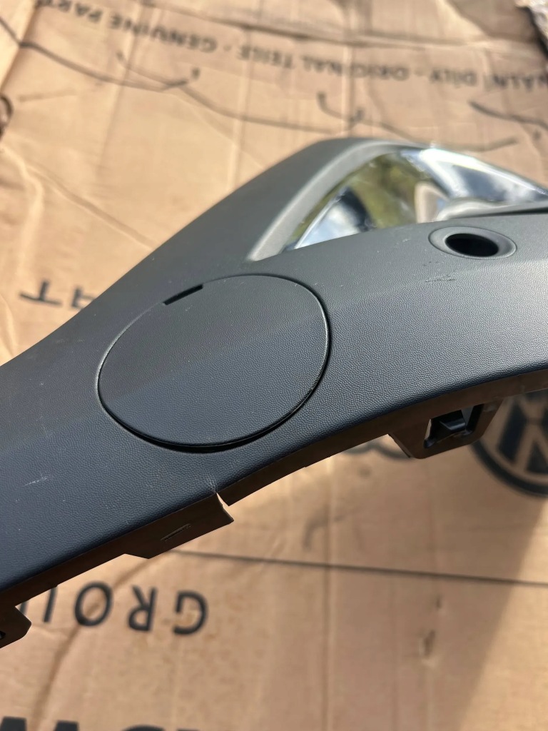 фото №8, Renault trafic iii lift iv решётка бампера левая правая хром перед