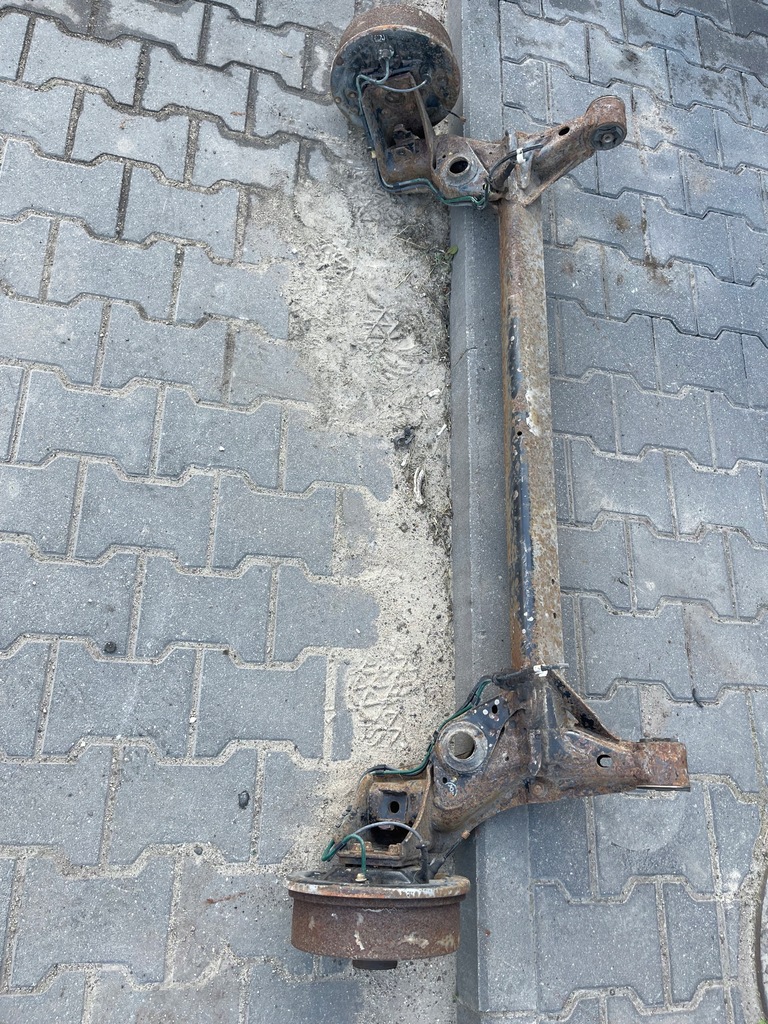 фото №1, Opel corsa c oś задняя балка подвеска