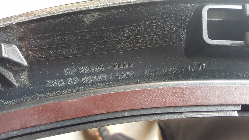 фото №15, Молдинг крила лівий перед audi e-tron 4ke853717d