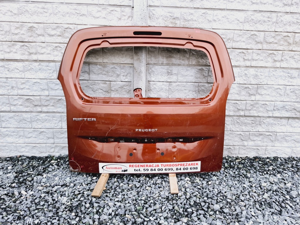 фото №9, Крышка багажника багажника крышка задняя задняя peugeot rifter 2018- #8412