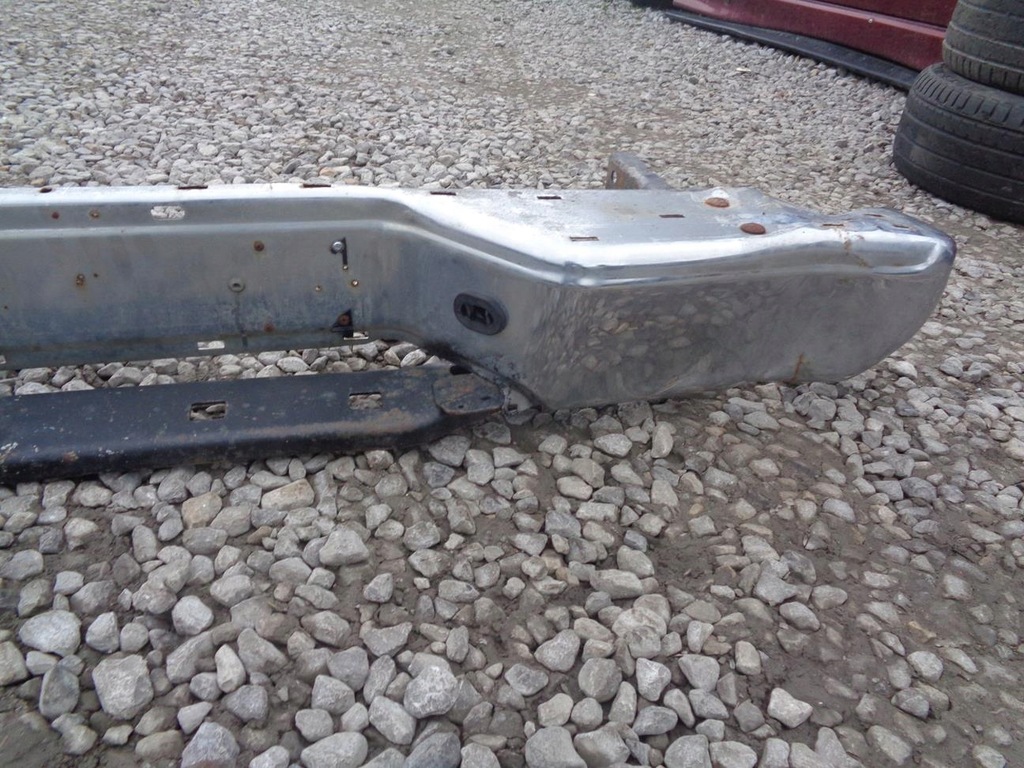 фото №8, Бампер задняя задний хром nissan navara d40 2005-