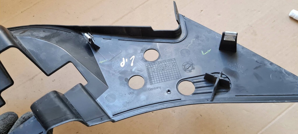 фото №9, A6 c8 4k захист накладка поперечина ліва 4k0805285