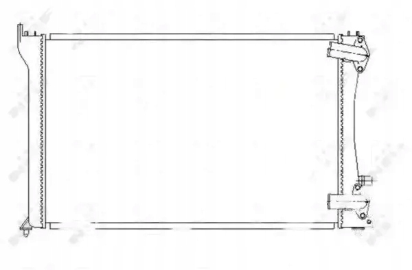 фото №1, Радиатор wody 58251 nrf peugeot 406