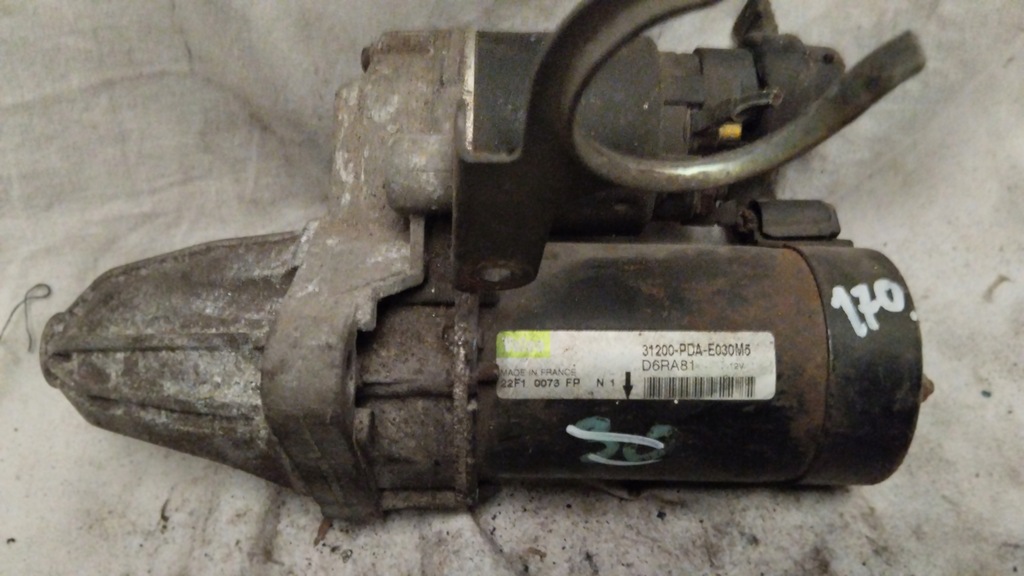 фото №1, Стартер honda accord vi 1.8 31200-pda-e030