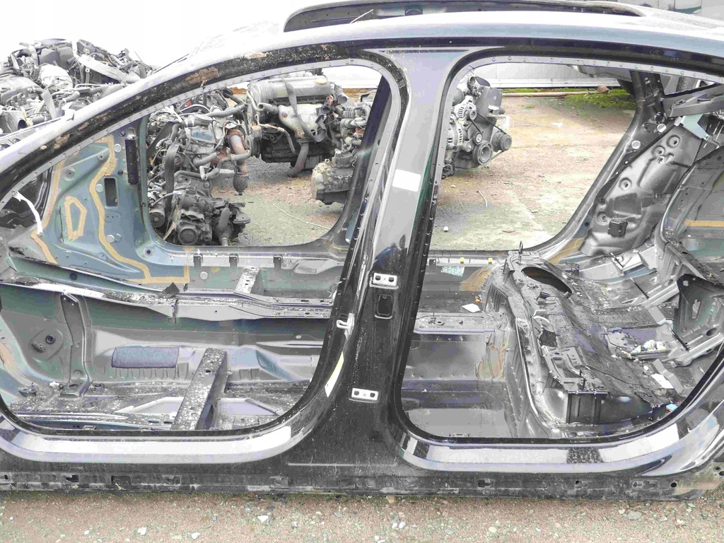 фото №1, Блок двигателя порог левый volvo s90 16-20 long