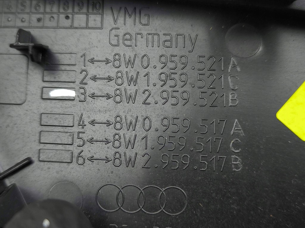 фото №8, Audi a4 s4 b9 2017 комплект молдинг оббивка двері передніх