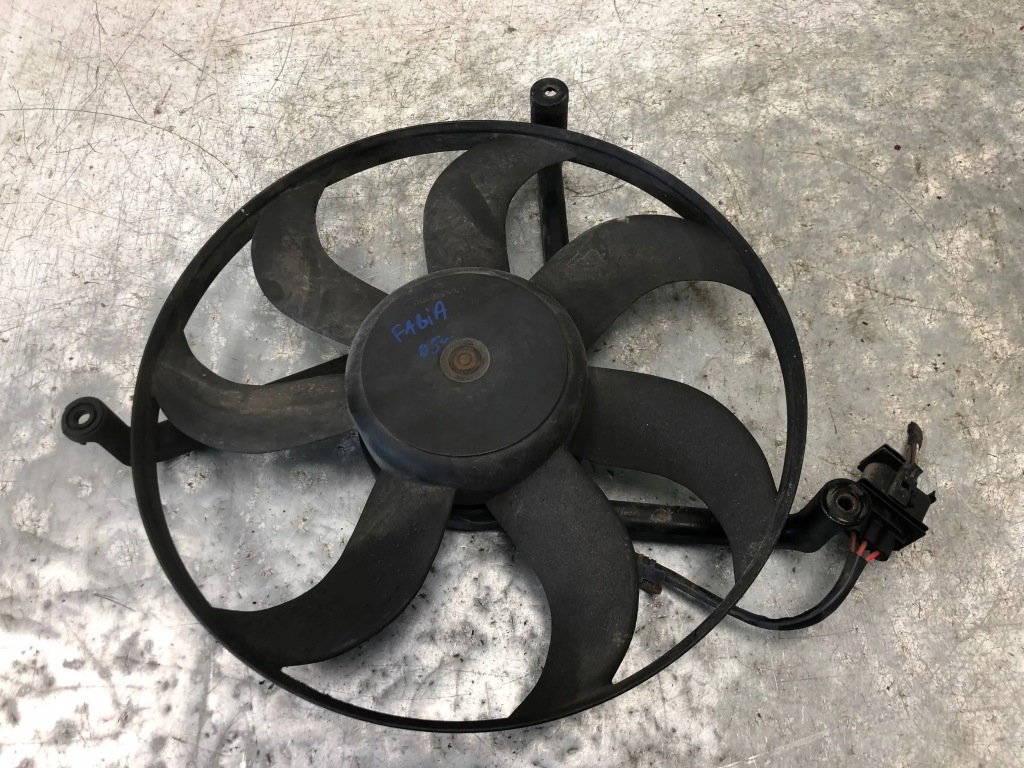 фото №1, Вентилятор радиатора skoda fabia i 6q0959455ad