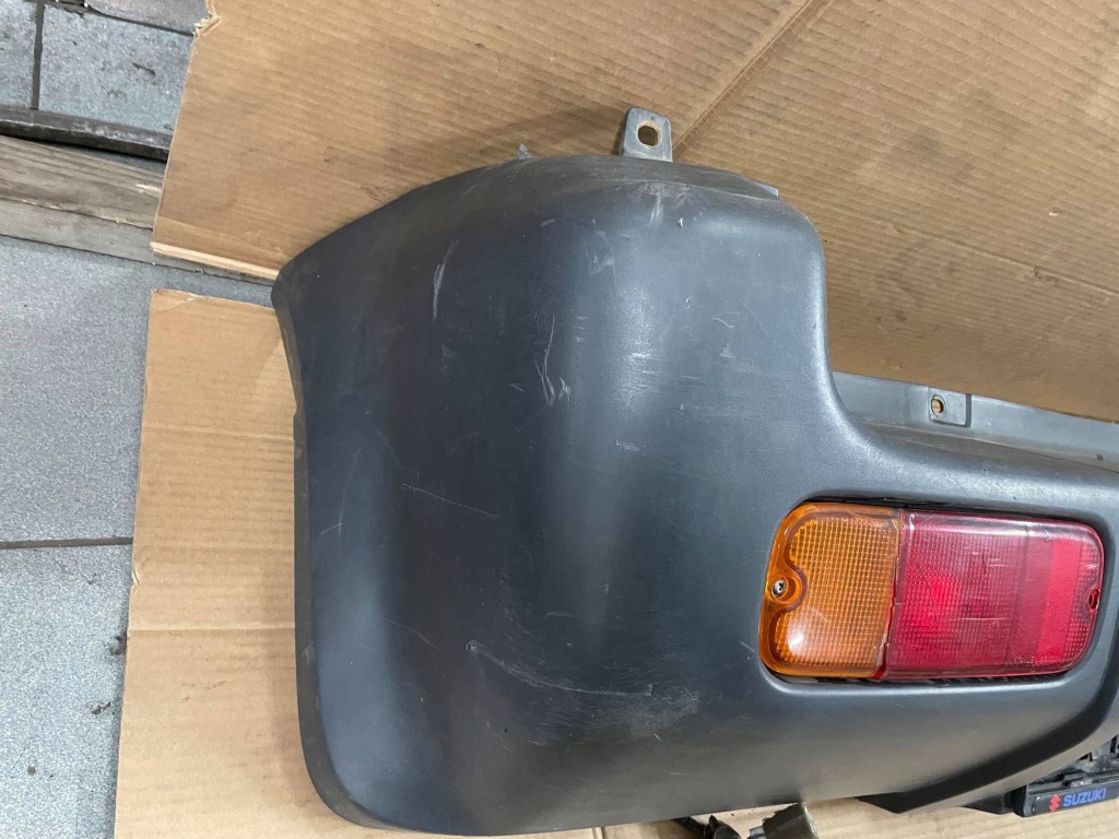 фото №6, Suzuki jimny iii 1998-2019 бампер задняя kompletny lift