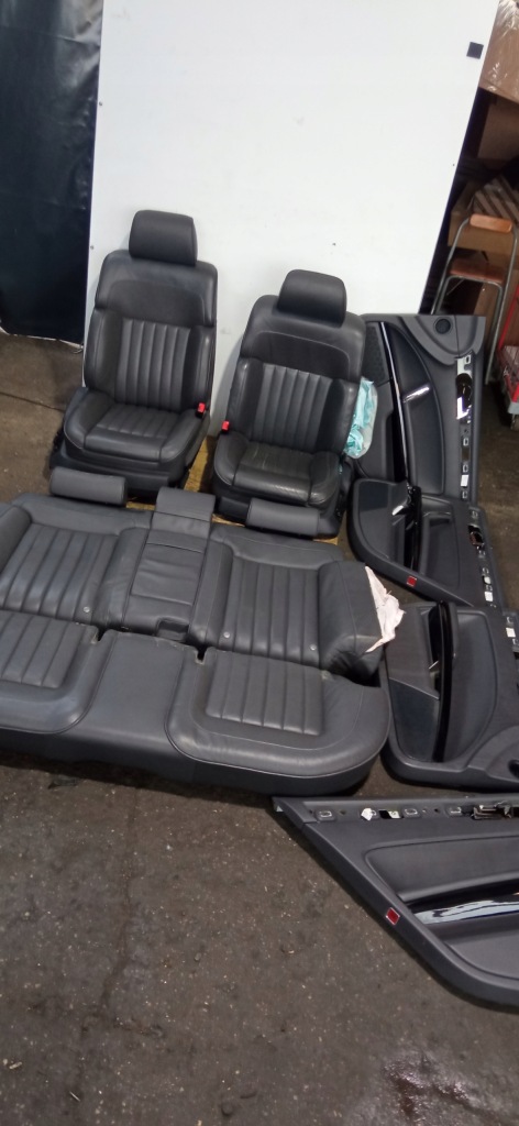 фото №1, Vw phaeton lift сидіння заднє сидіння оббивка шкіра підігрів