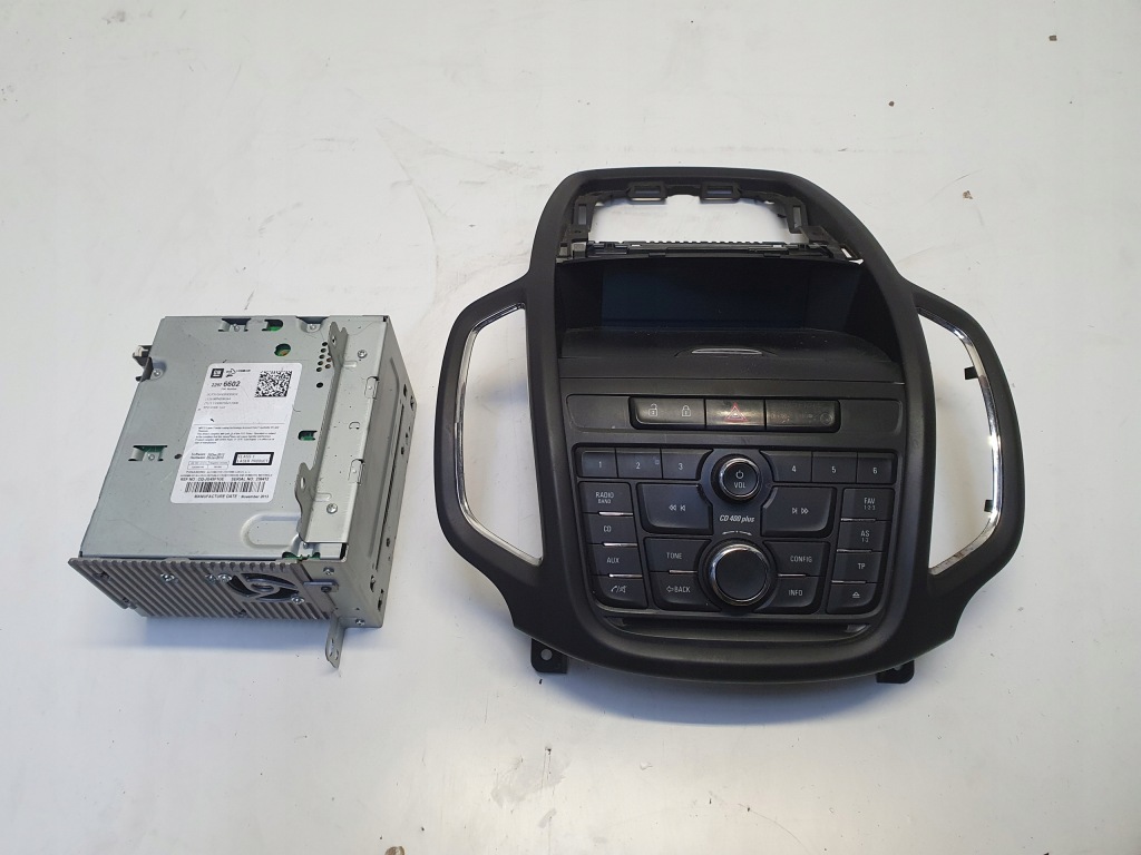 фото №1, Opel zafira c радіо cd 400 plus набір