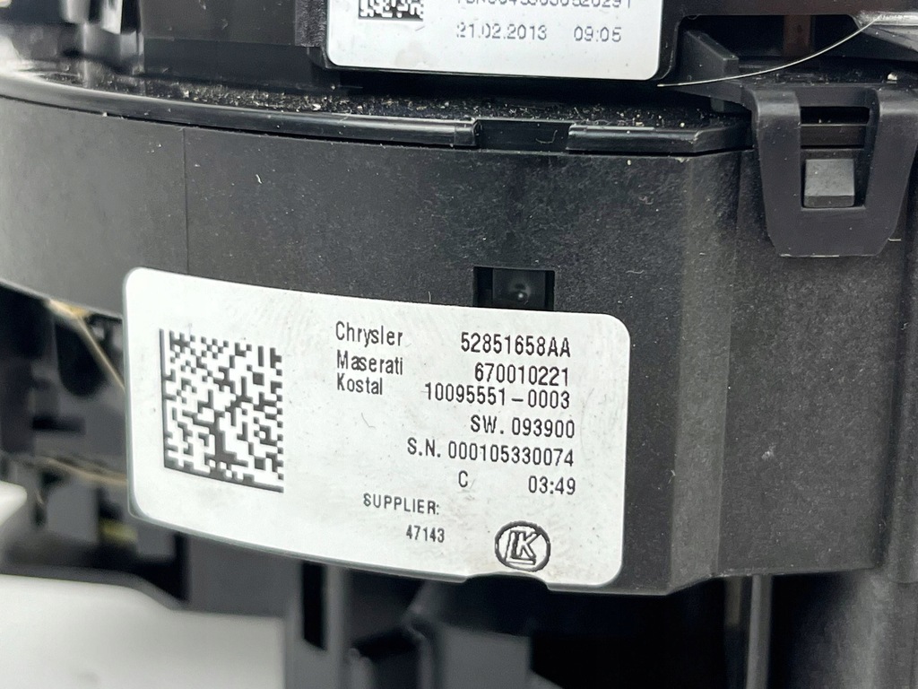 фото №12, Перемикач комбінований maserati quattroporte 52851658aa