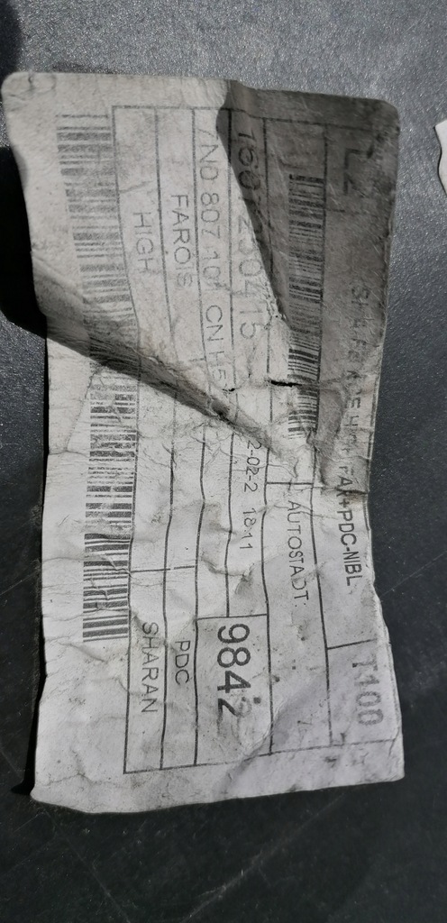 фото №12, Vw sharan ii бампер перед передний pdc 7n0