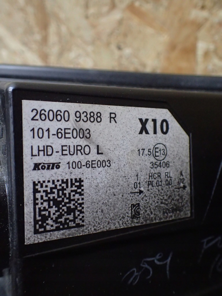 фото №6, Лампа перед ліва renault zoe lift full led