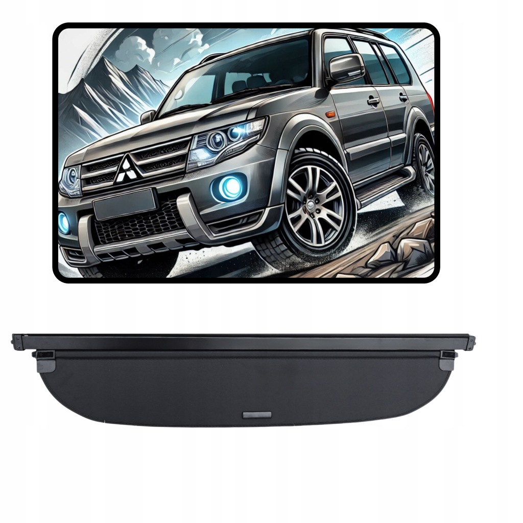 фото №1, Шторка багажника mitsubishi pajero iv gen. 07-18